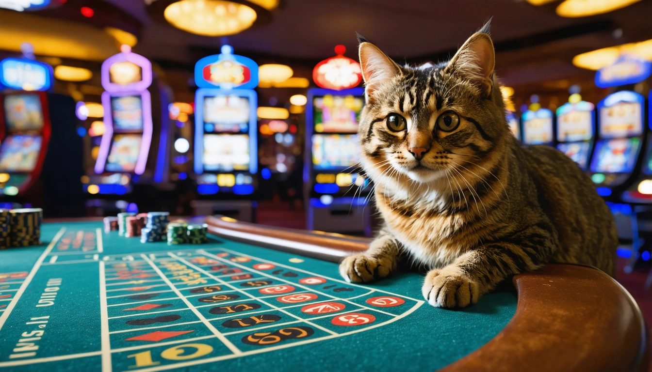 Overzicht van Cat spins no deposit bonus en voorwaarden